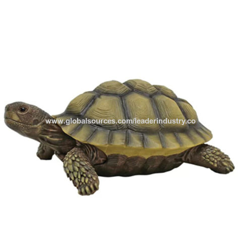 China Decorative Polyresin Turtle Statue For Garden Ornaments On