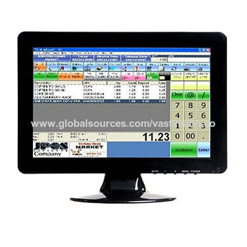 China 12 Inch Wide Screen Pos Lcd Display With 1 280 X 800 Pixels On Global Sources Pos Display Pos Monitor Pos Lcd Monitor