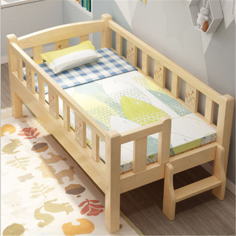 Safety Children Bunk Bed, Wooden Bunk Bed Safety Rails