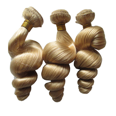 China Wholesale Cheap 613 Blonde Hair Weft Silky From Qingdao