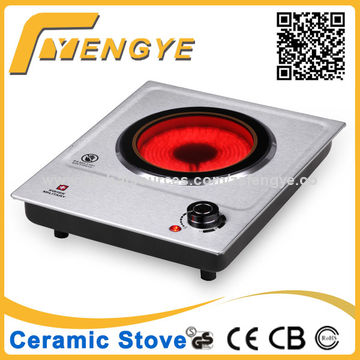 Electric Ceramic Stove With Stainless Steel Housing Smooth And