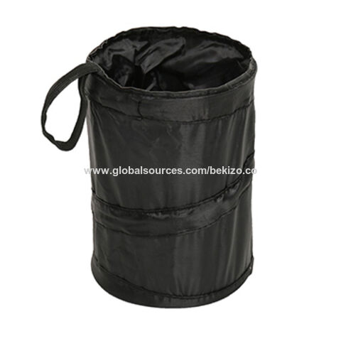 China Universal Car Trash Can Portable Collapsible Pop Up Garbage China Universal Car Trash Can Portable Collapsible Pop Up Garbage Bag Holder Without Lid