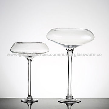 China Large Wine Glass Vase Centerpieces For Party Event Or