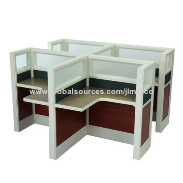 Standard Size Aluminum Partition Office Cubicle Workstation