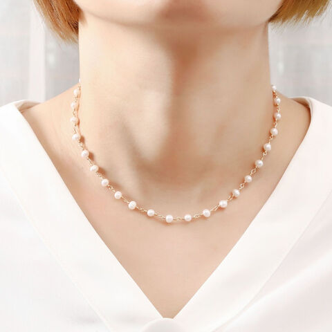 korean pearl necklace