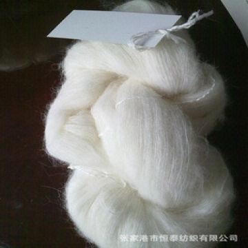 brushed wool yarn