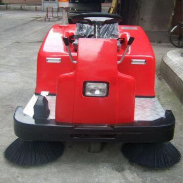 Ride On Power Sweeper Parking Lot Vacuum Sweepers Garage Floor