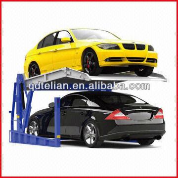 Portable Mini Garage Tilting Car Parking Lift For 2 Car Global