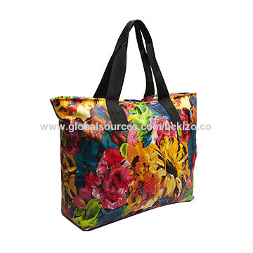 nylon beach tote