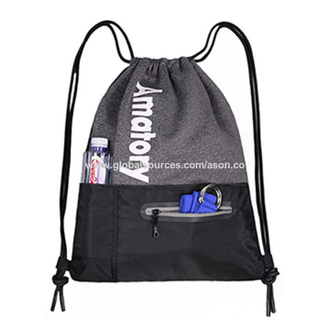 gym drawstring backpack