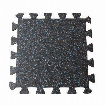 Interlocking Rubber Flooring Tiles Made Of 100 Recycled Rubber Flooring Tiles China