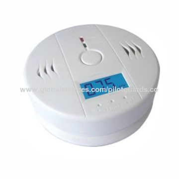 Lcd Carbon Monoxide Detector Power Fault Alarm Indicators