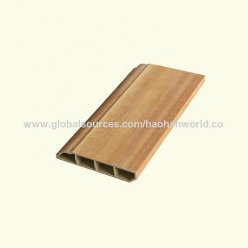 China Excellent Quality Polystyrene Skirting Board Pvc Skirting Decorative Wood Moldings On Global Sources Floor Baseboard Pvc Cover Skirting Board Decoration Material