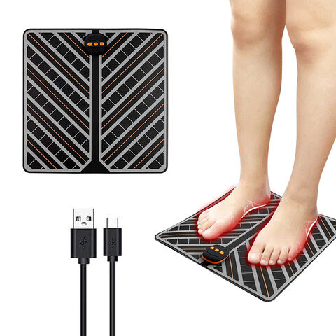 China Newest EMS foot massager charge foldable foot massage cushion pulse  massager mat on Global Sources,Foot massage stimulator,Foot massage mat  battery,Foot massage mat with vibration