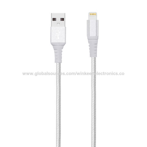 China Le Licensed Iphone Charging Cable C89 Fabric Braid Iphone Charging Cable C89 Fabric Braid