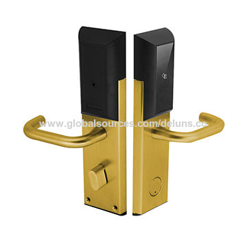 china deluns hotel card reader door lock,hotel keyless safe door lock on global sources,hotel lock,card lock,door lock china deluns hotel card