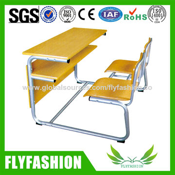 China University Adult School Classroom Furniture Student Desk And
