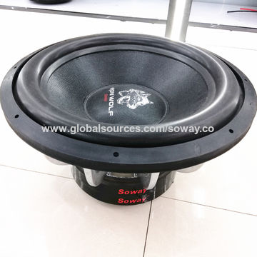 15 inch dual voice coil subwoofer