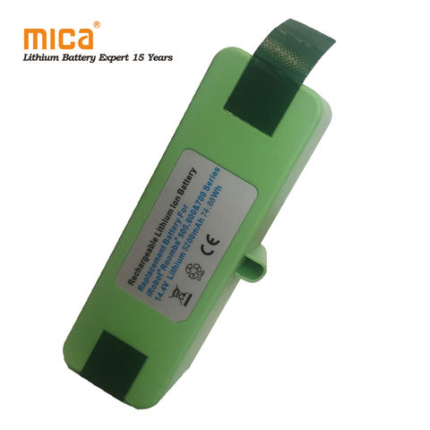 China Batería de ión de litio de la mica del precio de fábrica de la mica  14.4V 4400Ah para el iRobot Roomba 500 series 600\u0026700 encendido Global  Sources,célula de la ión de