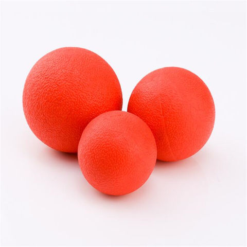 solid hard rubber ball