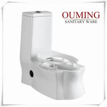 Ceramic One Piece Toilet Item No B 060 Size 785 4 780mm S Trap 300mm Roughing In With Iso App Global Sources
