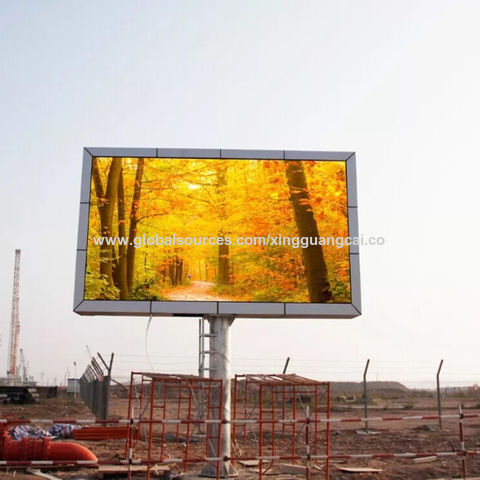 China Outdoor tv high definition led screen P4 large digital ...