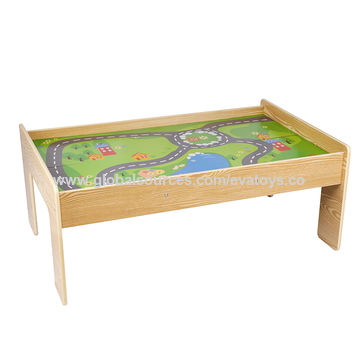 China Wooden Large Train Table For Children From Wenzhou