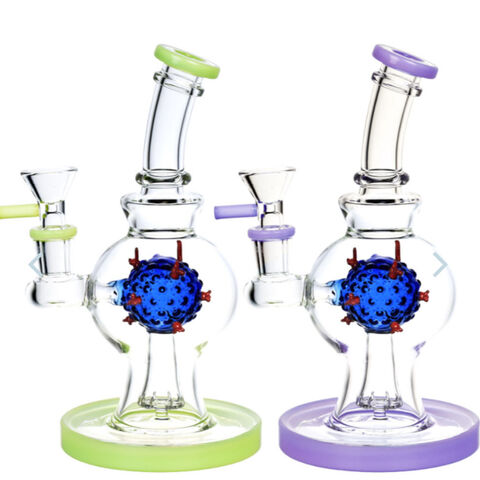 China Personality bongs Perc glass water bongs recycler dab rigs ...