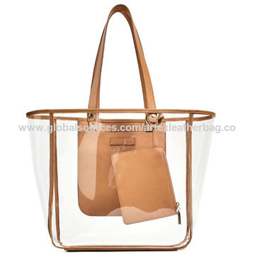 transparent pvc handbag
