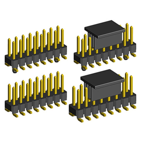 China Non-dust manufacturing of pin header for PC board on Global ...