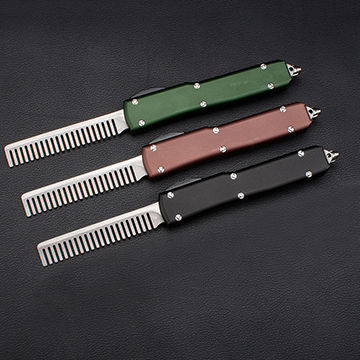 China Plastic Metal Hair Double Beard Multifunction Folding Combs