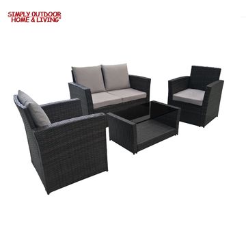 China Outdoor Rattan Furniture 4pc Set On Global Sources Outdoor Rattan Furniture 4pc Set