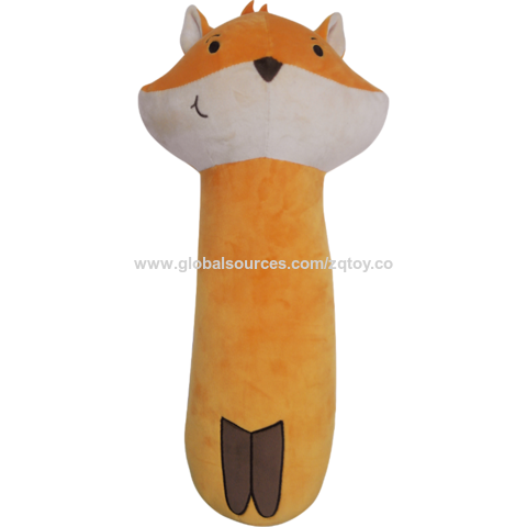 fox plush pillow