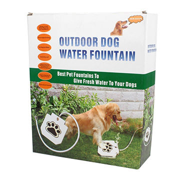 Pet Dog Activated Fountain Outdoor 40 Hose Spray Paw Water Water Fountain China