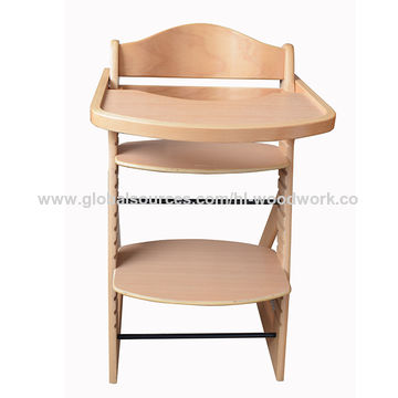 China Wooden Baby High Chair With Wooden Dining Tray Beech Wood On Global Sources Baby Highchair