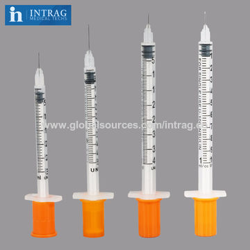 China Disposable Sterile Medical Orange Cap Insulin Syringe With Fixed Needle Ce Iso Certificate Supplier On Global Sources Disposable Insulin Syringe Sterile Insulin Syringe Syringe