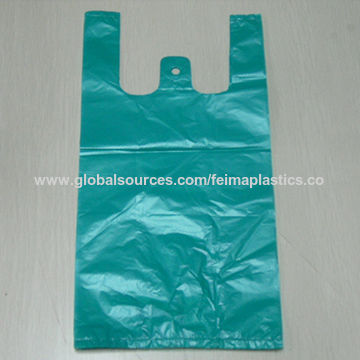 plastic vest carrier bags