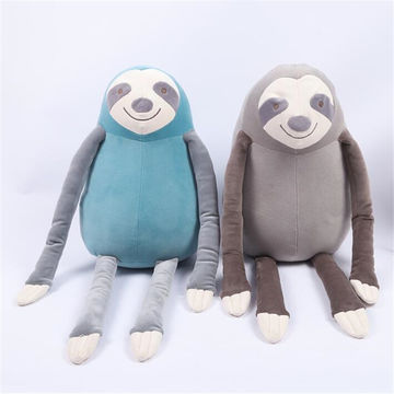 plush with rattle sloth
