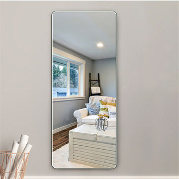 China Full Length Dressing Long Mirror Hanging Decorative Bathroom Wall Frameless Beveled On Global Sources China Full Length Dressing Long Mirror, Floor Length Mirror No Frame