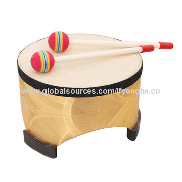 Kids Percussion Floor Tom 10 Diameter With Mallet Global Sources