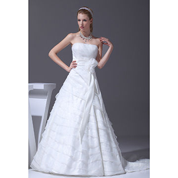 Satin Spring Wedding Dress