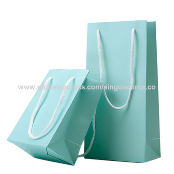 silver gift bags bulk