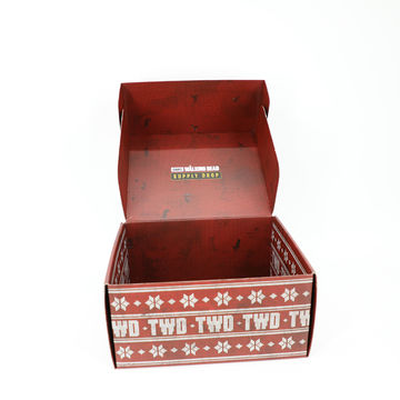 China Shoe box, wholesale corrugated custom logo design for shoe in ...