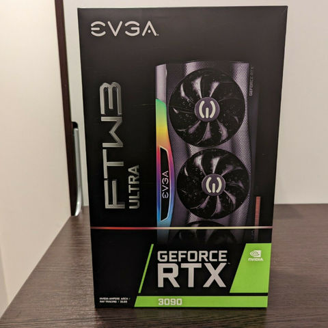 Vietnam New EVGA Geforce RTX 3090 FTW3 Ultra 24gb gddr6x (Non LHR) GPU ...