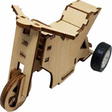 wooden motorbike toy