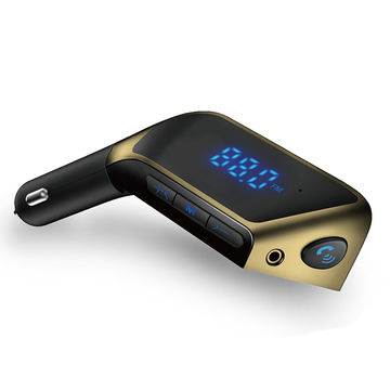 Bluetooth Fm Transmitter For Car Wireless In Car Radio Aux Adapter