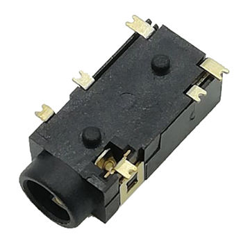 Stereo Minijack Adapter 3 5 Mm Jack Male 6 35 Mm Jack Female Black 0 20 Meter