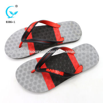 China Brand Name Fancy Men Bedroom Slippers From Zhanjiang