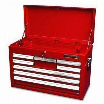26 Inch Eight Drawer Top Chest With Heavy Duty Ball Bearing Slides