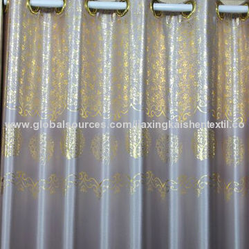Blackout Fabric Window Curtain Calico Fabric 100 Polyester